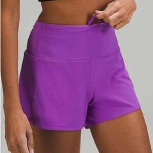 Lululemon Speed Up High-Rise Lined Short 4"